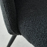 Edwin Modern Upholstered Boucle Dining Chair (Set of 4)