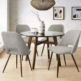 Edwin Modern Upholstered Dining Chair (Set of 4)