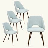 Edwin Modern Upholstered Dining Chair (Set of 4)