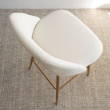 Edwin Boucle Upholstered Counter Stool (Set of 4)
