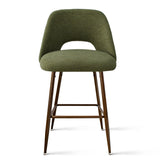 Edwin 26" Modern Upholstered Counter Stool (Set of 2)