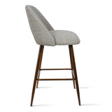 Edwin 26" Modern Upholstered Counter Stool (Set of 3)