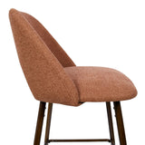 Edwin 26" Modern Upholstered Counter Stool (Set of 2)