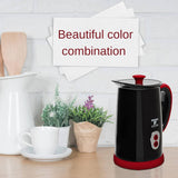Electric Milk Frother & Steamer with Auto Shut-Off