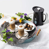 Electric Milk Frother & Steamer with Auto Shut-Off