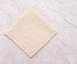 Hemstitched Napkins - Natural