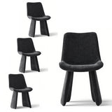 Elsa Modern Upholstered Dining Chairs (Set of 4)