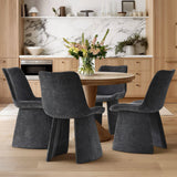 Elsa Modern Upholstered Dining Chairs (Set of 6)