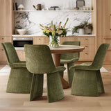 Elsa Modern Upholstered Dining Chairs (Set of 6)
