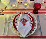 White Napkins - Embroidery Napkins
