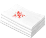 White Napkins - Embroidery Napkins