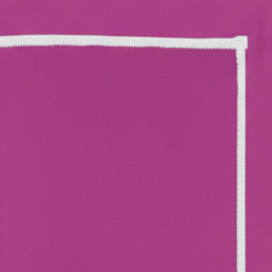 Magenta Tablecloth - Embroidery