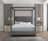 Emerson Luxurious Mid Century Modern Canopy Bed Frame for Ultimate Comfort and Style in Bedrooms