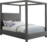 Emerson Luxurious Mid Century Modern Canopy Bed Frame for Ultimate Comfort and Style in Bedrooms