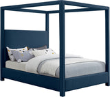 Emerson Luxurious Mid Century Modern Canopy Bed Frame for Ultimate Comfort and Style in Bedrooms