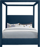 Emerson Luxurious Mid Century Modern Canopy Bed Frame for Ultimate Comfort and Style in Bedrooms