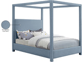 Emerson Luxurious Mid Century Modern Canopy Bed Frame for Ultimate Comfort and Style in Bedrooms