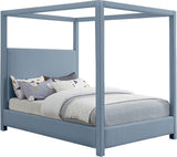 Emerson Luxurious Mid Century Modern Canopy Bed Frame for Ultimate Comfort and Style in Bedrooms