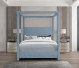 Emerson Luxurious Mid Century Modern Canopy Bed Frame for Ultimate Comfort and Style in Bedrooms