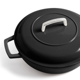 Martha Stewart Signature 3.5-Quart Enameled Cast Iron Braiser w/ Lid
