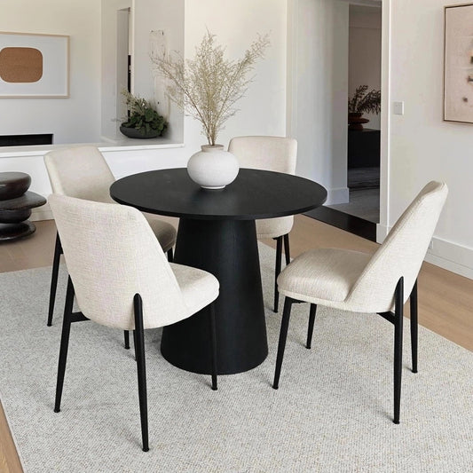 Esbjerg Modern Upholstered Dining Chair (Set of 4)