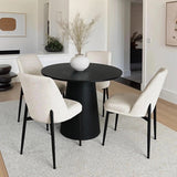Esbjerg Modern Upholstered Dining Chair (Set of 4)