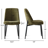 Esbjerg Modern Upholstered Dining Chair (Set of 4)