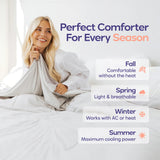 CloudCool™ Cooling Comforter Gray