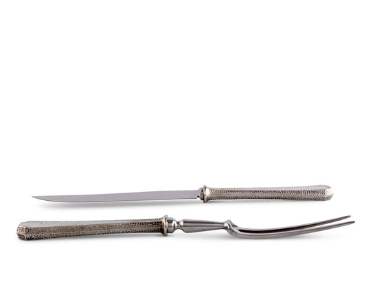 Hammered Carving Set
