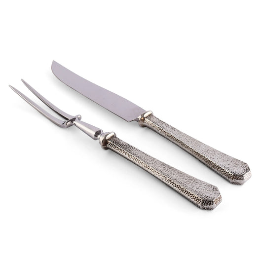Hammered Carving Set