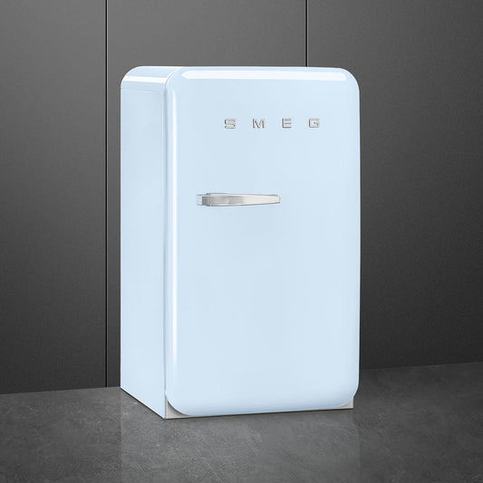 Retro-Style Refrigerator (4.3 cu ft, Right Hinge) - Pastel Blue