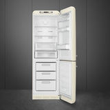 Refrigerator Retro-style Cream Glossy