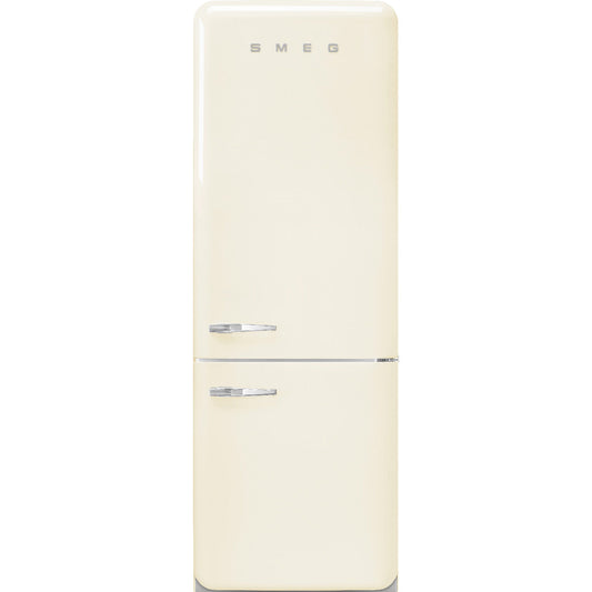 Refrigerator Retro-style Cream Glossy