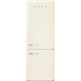 Refrigerator Retro-style Cream Glossy