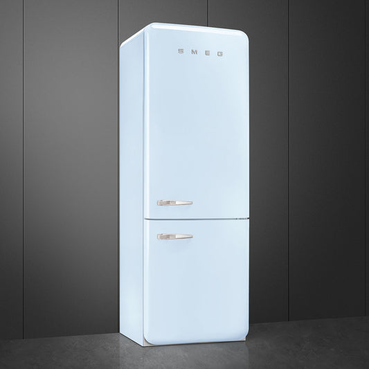 Retro-Style Refrigerator (18 cu ft, Right Hinge) - Pastel Blue