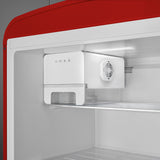 Refrigerator Retro-style Red Glossy