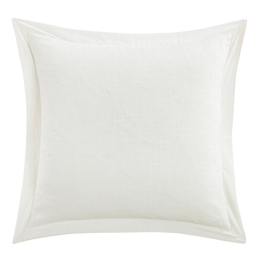 Hera Washed Linen Tailored Euro Sham