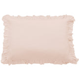 Lily Washed Linen Ruffled Dutch Euro Pillow