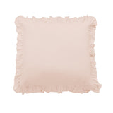 Lily Washed Linen Ruffled Euro Sham