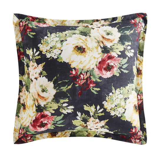 Peony Flanged Euro Sham