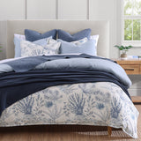 Hera Washed Linen Flange Bedding Set