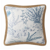 Oceania Jute Trim Square Pillow