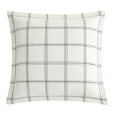 Windowpane Plaid Euro Sham