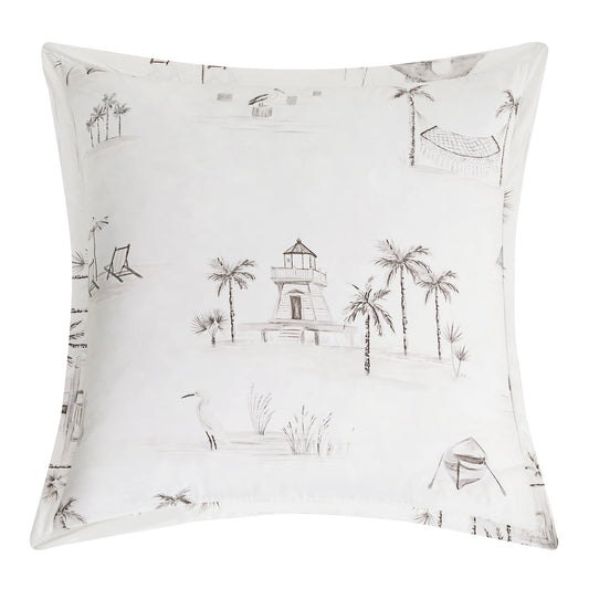 Seaside Eucalyptus Euro Sham