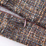 Tweed Buckle Detailed Lumbar Pillow