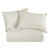 Stonewashed Cotton Canvas Coverlet