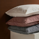 Stonewashed Cotton Canvas Pillow Sham