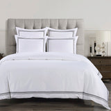 Border Embroidery Duvet Cover Set