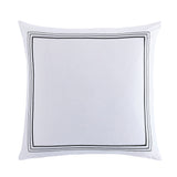 Border Embroidery Euro Sham