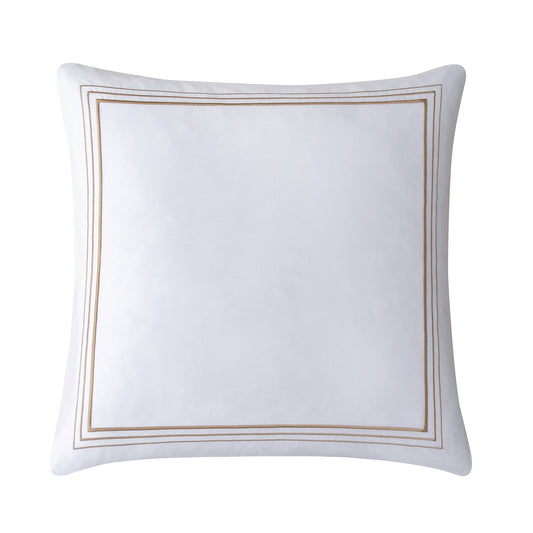 Border Embroidery Euro Sham